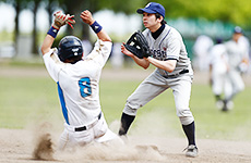 第27回 第1日　社会人IT軟式野球リーグの試合模様